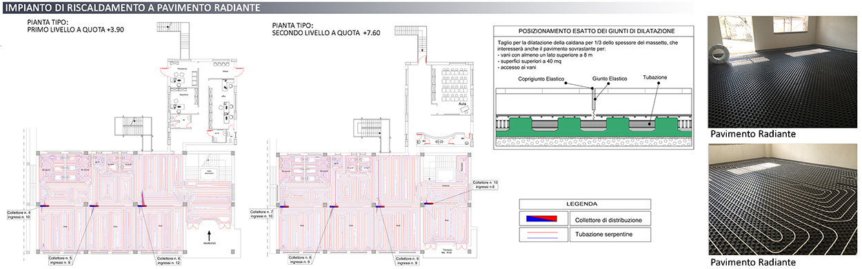 impianto riscaldamento scuola castel baronia